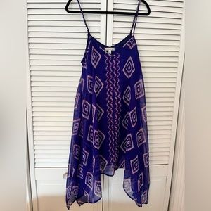 Purple Billabong dress. Perfect for the beach   Super flattering